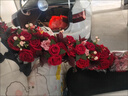 莊子然婚車(chē)車(chē)頭花主婚車(chē)花婚禮婚慶用品全套拉花喜字貼婚車(chē)裝飾車(chē)隊套裝 復古紅豪華大V款【送20套副車(chē)裝飾】 曬單實(shí)拍圖