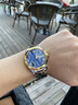 歐品客正品勞力瑞士男士手表全自動(dòng)機械表2026新款超薄時(shí)尚防水夜光男表 升級版-間金藍面 曬單實(shí)拍圖
