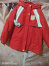 迪士尼女童紅色外套2026新款兒童冬裝大童時(shí)尚洋氣外套連帽保暖寶寶棉服 曬單實(shí)拍圖