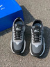 回力男鞋爆款2025新款皮面休閑運動(dòng)工作勞保潮軟底跑步老爹鞋百搭 灰黑色 42 曬單實(shí)拍圖