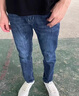 JEEP美國正品高端彈力直筒牛仔褲秋冬男士商務(wù)休閑彈力修身小腳褲春秋 深藍色 常規 【官方正品】 33 曬單實(shí)拍圖