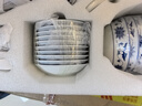 紅葉 GZ RL國瓷景德鎮餐具套裝家用一整套十碗十盤(pán)（56頭川子蓮中餐具） 曬單實(shí)拍圖