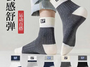 棉十三襪子男士中筒襪秋冬季吸汗透氣百搭潮流運動(dòng)風(fēng)男襪長(cháng)筒長(cháng)襪10雙裝 曬單實(shí)拍圖