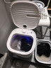 揚子迷你洗衣機小型半全自動(dòng)內衣內褲洗衣機洗脫一體家用母嬰洗襪子神器兒童單身學(xué)生宿舍出租房 【6.5KG白色頂配】銅線(xiàn)電機+藍光抑菌+仿生手洗 曬單實(shí)拍圖