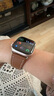 MSSM適用蘋(píng)果手表表帶apple watch愛(ài)馬仕款iwatch S11小牛皮真皮表帶ultra3/S10/9/Se3商務(wù)表帶 淺棕色 曬單實(shí)拍圖