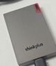 聯(lián)想thinkplus 移動(dòng)固態(tài)硬盤(pán) Type-c接口PSSD移動(dòng)硬盤(pán)小巧便攜手機擴容盤(pán) US800黑色【讀速110MB/S】贈防震包 128GB 曬單實(shí)拍圖