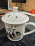 陶相惠骨瓷茶杯大容量家用喝水杯子帶蓋辦公室泡茶杯新中式茶杯陶瓷杯子 曬單實(shí)拍圖