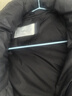 伊芙麗鴨絨立領(lǐng)直身寬松版型落肩袖短款羽絨服女秋季新款 黑色 S 155/80A 曬單實(shí)拍圖