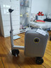 愛(ài)爾威（Airwheel）電動(dòng)行李箱可騎行智能拉桿箱可坐可代步20英寸 青春版—銀 曬單實(shí)拍圖