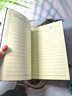 嘉然恒羊巴皮簡(jiǎn)約A5筆記本本子商務(wù)辦公記事本文具高檔會(huì )議記錄本高顏值日記手帳本企業(yè)定制可印logo 曬單實(shí)拍圖