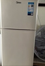 美的（Midea）復古小冰箱迷你小型雙門(mén)家用 冷藏冷凍兩用節能輕音電冰箱 歐式現代家裝網(wǎng)紅顏值款BCD-113MR 曬單實(shí)拍圖