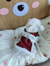 嬉皮狗（hipidog）秋冬季中小型犬狗狗唐裝小型犬泰迪紅韻珠綴新年棉衣裙寵物狗衣服 德羅紅 XS （建議體重1-3斤） 曬單實(shí)拍圖