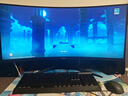 海信34英寸帶魚(yú)屏 200Hz高刷 1000R曲率 廣色域 HDR400 WQHD 曲面電競顯示屏 顯示器 34G6K 曬單實(shí)拍圖