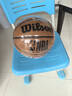 Wilson威爾勝NBA絕塵系列ENCORE PLUS防塵皮革室外神器成人比賽7號籃球 曬單實(shí)拍圖