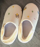 licheers月子鞋產(chǎn)婦孕婦棉拖鞋四季軟底云朵感包跟兩穿家居拖鞋 38-39碼 曬單實(shí)拍圖