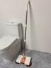 洽苒德國手推式掃地機掃把簸箕套裝家用掃帚拖地笤帚刮水拖地刮一體機 銀白-有燈款【帶1布+刮刀】標配 1個(gè) 曬單實(shí)拍圖