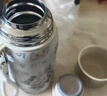 保溫杯大容量精致316便攜輕奢高顏值水杯戶(hù)外不銹鋼旅行茶杯茶濾 白色牡丹400ml 曬單實(shí)拍圖