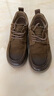 百麗張凌赫推薦榛果吐司工裝板鞋男休閑皮鞋 卡其-高幫絨里 40 曬單實(shí)拍圖