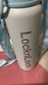 樂(lè )扣樂(lè )扣吸管保溫杯成人大容量1000ml水杯直飲杯316不銹鋼雙飲杯子熱水瓶 曬單實(shí)拍圖