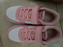 特步童鞋兒童空一校園百搭小白鞋學(xué)生板鞋 特步白/復古粉 35 曬單實(shí)拍圖