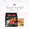 三養火雞面5連包+海苔碎韓國進(jìn)口速食方便面泡面拌面袋裝拉面韓式炸醬 曬單實(shí)拍圖