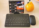 無(wú)線(xiàn)藍牙鍵盤(pán)適用蘋(píng)果平板電腦鍵盤(pán)iPad鍵盤(pán)鼠標手機通用鍵盤(pán) 黑色配充電鼠標 曬單實(shí)拍圖