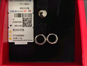 周六福耳環(huán)圓圈耳飾S925銀幾何耳墜生日禮物D0911180 一對新年禮物 曬單實(shí)拍圖