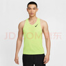 耐克男子專(zhuān)業(yè)跑步背心夏速干NIKE AEROSWIFT DRI-FIT ADV FN4232 702熒光黃/黑 2XL 曬單實(shí)拍圖