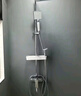 庫沐斯（KMSH）德國衛浴電鍍鋼琴按鍵不銹鋼恒溫淋浴花灑全套精銅龍頭洗澡三件套 【方管】電鍍【恒溫數顯】花灑 曬單實(shí)拍圖
