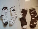北極絨羊毛襪子女秋冬季加絨加厚保暖雪地羊絨襪中長(cháng)筒地板毛圈棉襪 曬單實(shí)拍圖