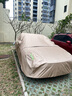 金雨保牛津布汽車(chē)車(chē)衣車(chē)罩防曬防雨隔熱防塵加厚遮陽(yáng)車(chē)套外全罩通用四季 人氣熱銷(xiāo)【香檳咖】600D航天級牛津布+送收納袋 加厚款*四季可用【防暴曬防雨抗大風(fēng)】 曬單實(shí)拍圖