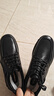 紅蜻蜓高幫皮鞋男商務(wù)休閑鞋加絨保暖棉鞋中年爸爸男鞋WLD440231黑色44 曬單實(shí)拍圖