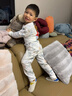 ELLE BABY兒童秋衣秋褲男女童保暖內衣高腰護肚A類(lèi)純棉套裝深海趣游110 曬單實(shí)拍圖