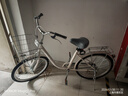 飛鴿（FG FLYING PIGEON）自行車(chē)學(xué)生12到18歲自行車(chē)成年人女士自行車(chē)通勤自行車(chē)女士上班用 標配白|單速+充氣胎+禮包 24寸|身高150-170cm 曬單實(shí)拍圖