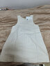 本來(lái)（benlai）女童燈芯絨背心裙2024秋冬新款兒童全棉寬松圓領(lǐng)連衣裙 米白 150 cm 曬單實(shí)拍圖