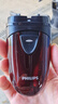 飛利浦（PHILIPS）【元旦新年禮物】剃須刀電動(dòng)男士刮胡刀歐洲進(jìn)口刀片 雙刀頭剃胡刀 干電池便攜式須刨電須刀送老公 PQ206/18【經(jīng)典干電池款】 曬單實(shí)拍圖