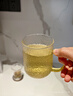 雅集高檔玻璃杯錘紋茶嶼悠覺(jué)杯木蓋款泡茶杯辦公室茶道喝茶杯450ml 曬單實(shí)拍圖