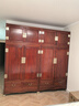 虎大師 紅木家具非洲花梨（學(xué)名：刺猬紫檀）中式臥室頂箱柜衣柜古典儲物柜四門(mén)組合柜 2.36米素面四門(mén)頂箱柜 曬單實(shí)拍圖
