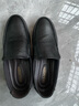 木林森（MULINSEN）皮鞋男真皮頭層牛皮豆豆鞋商務(wù)休閑鞋春秋季軟底中年爸爸鞋休閑鞋 DY-MLSA666黑色 37 曬單實(shí)拍圖