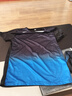 運動(dòng)套裝男2025夏季T恤薄款跑步訓練速干衣健身衣服短袖短褲夏天 黑藍套裝【新款速干透氣】 2XL 曬單實(shí)拍圖