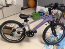 KinderKraftKK兒童自行車(chē)超輕4-6-12歲學(xué)生單車(chē)男女孩新年禮物山地車(chē)18寸紫 曬單實(shí)拍圖