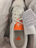 阿迪達斯（adidas）男鞋女鞋 26春季新款透氣鞋子網(wǎng)面運動(dòng)鞋輕便跑鞋耐磨防滑跑步鞋 白/亮橙黃/亮白 /曬圖退10 42 (260mm) 曬單實(shí)拍圖