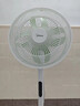 美的（Midea）落地扇家用超靜音空調伴侶臺地兩用小風(fēng)扇七葉節能大風(fēng)量客廳臥室廣角送風(fēng)易拆洗搖頭電風(fēng)扇 【仿生葉片】智能感溫 變頻輕音SDH30RX 曬單實(shí)拍圖