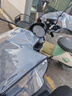 迪路仕（DEROACE） 電動(dòng)車(chē)手把套 冬季把套加絨防風(fēng)保暖防水電瓶車(chē)手套摩托車(chē)擋風(fēng) 黑色大口把套+防雨罩 均碼 曬單實(shí)拍圖