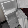 新飛冰箱小型租房用 一級能效冷 藏冷凍兩用1-2人家用小冰箱 出租房雙門(mén)電冰箱辦公室兩門(mén) 26年升級 76A128L一級能效【保鮮盒款】銀 曬單實(shí)拍圖