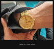 上海手表男款自動(dòng)機械名表 官方正品星期日歷夜光國產(chǎn)時(shí)尚男表禮物918 全金色 【送禮自戴皆有面兒】 曬單實(shí)拍圖
