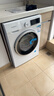 西門(mén)子（SIEMENS）iQ300 10KG大容量全自動(dòng)滾筒洗衣機自帶烘干洗烘一體 蒸汽除菌羊毛洗 智能烘干WN52A1004W國家補貼 曬單實(shí)拍圖