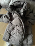 雪中飛羽絨服女短款冬季升溫內里90絨面包服加厚防寒保暖外套男親子裝 曬單實(shí)拍圖