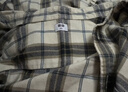優(yōu)衣庫男女裝法蘭絨格子襯衫長(cháng)袖襯衣薄外套481225 481225/30淺米色 XL 曬單實(shí)拍圖