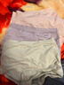 蕉內銀皮510S女士三角內褲60支長(cháng)絨棉柔軟無(wú)痕透氣10A抗菌高腰禮盒3件 曬單實(shí)拍圖